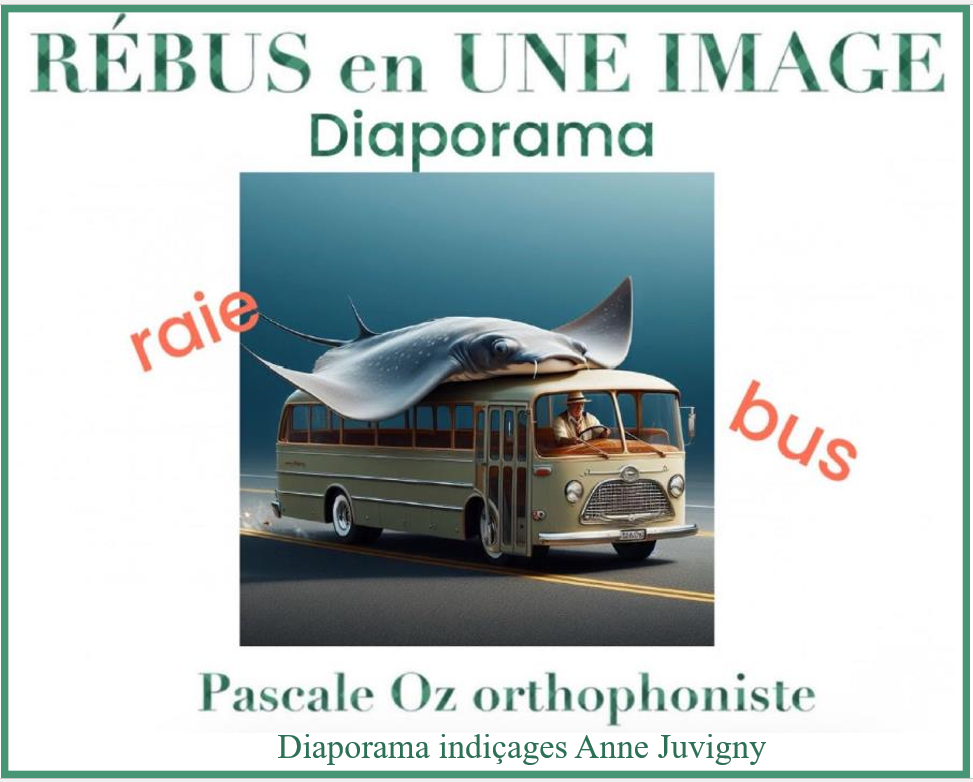 Rébus indicés en 1 image