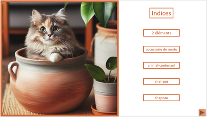 Rébus indicés en 1 image