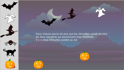 Consignes Halloween - Voc Math