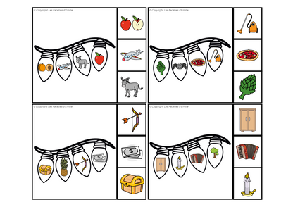 Phonologie et CAA : Cartes à Pince Trouver l&