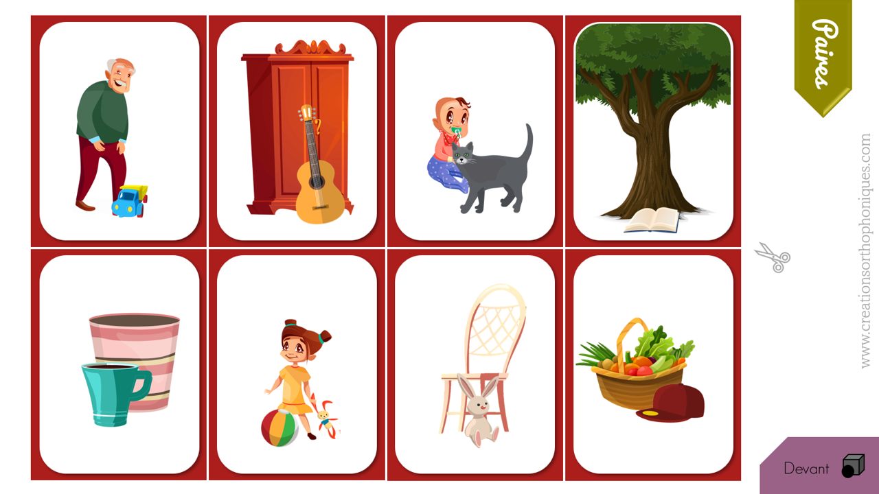 PACK 6 supports Langage oral