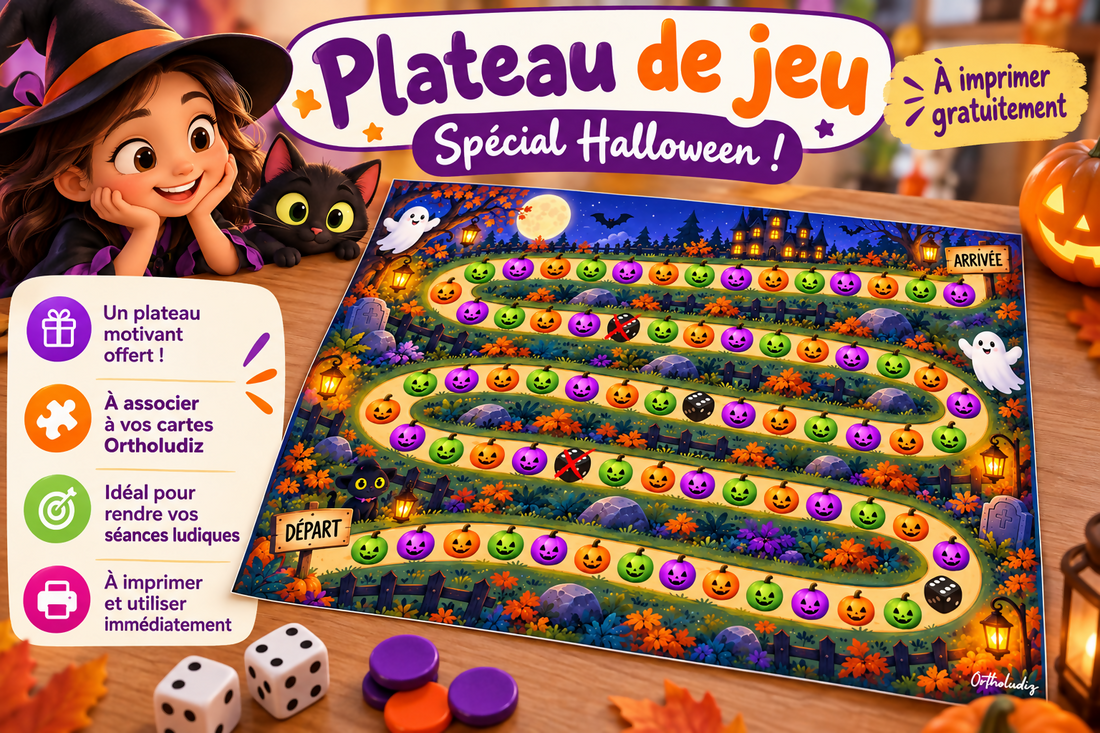 Plateau de jeu Halloween 2