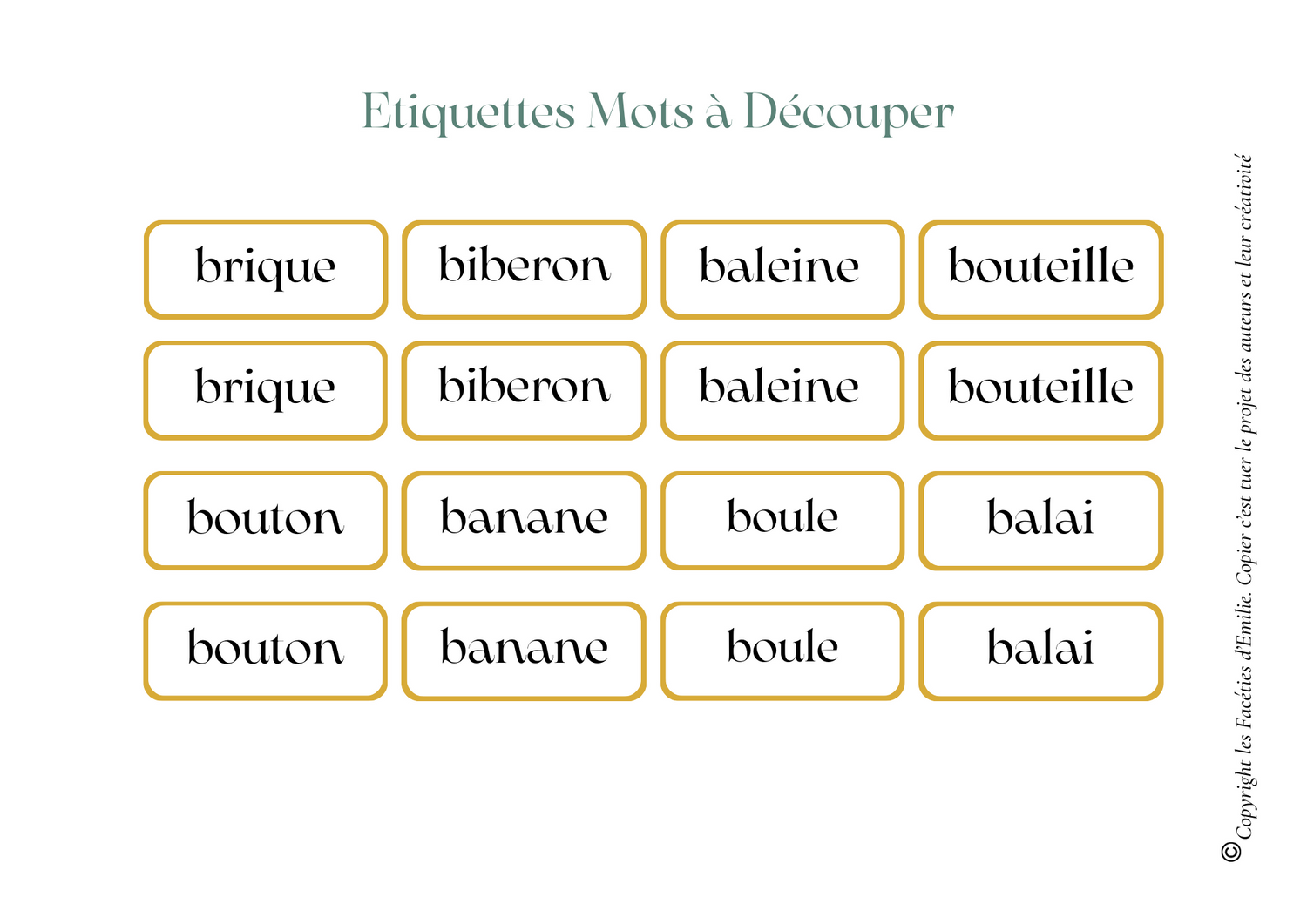 Phonologie : Association Mot Image par Son