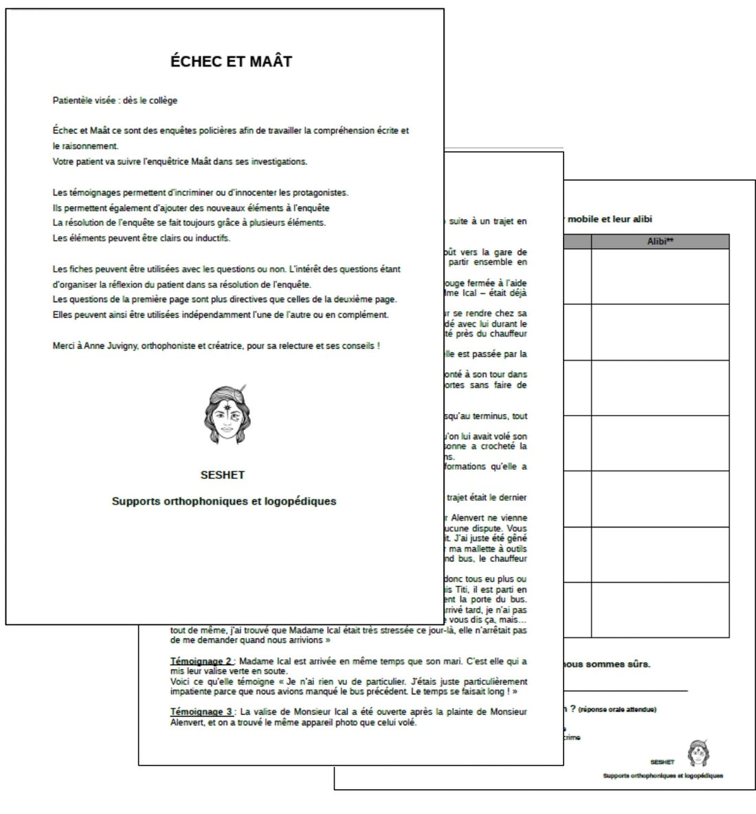 Echec et Maât