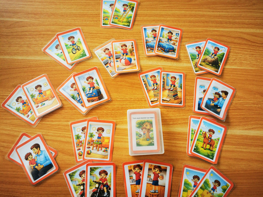 Tom monte sur tout- les cartes