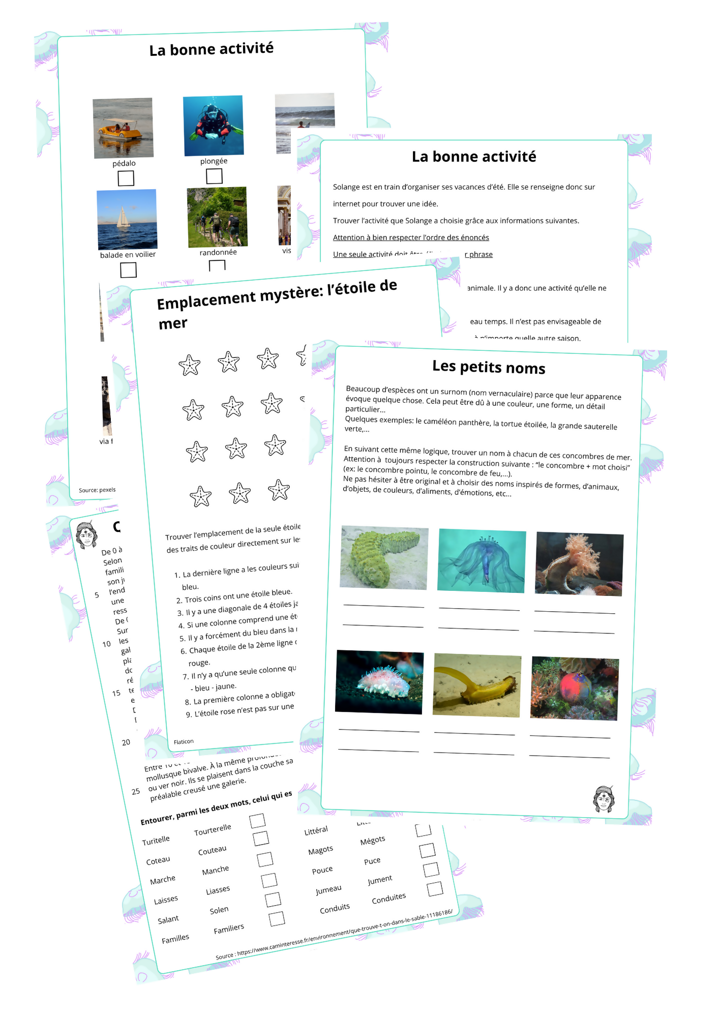 Cahier de vacances : langage écrit (PDF)