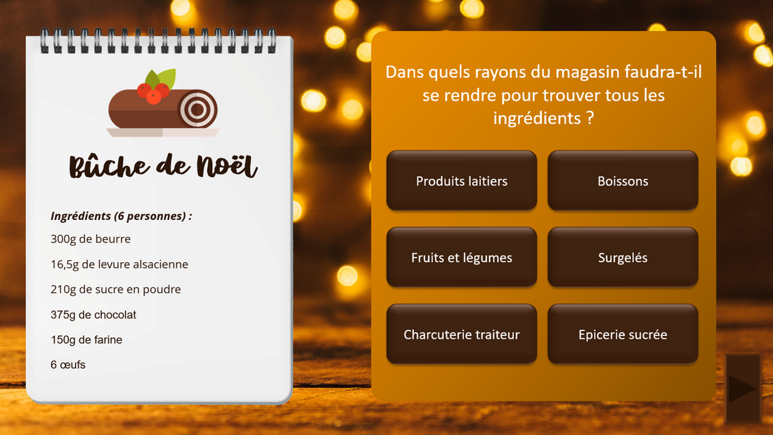 La bûche de Noël