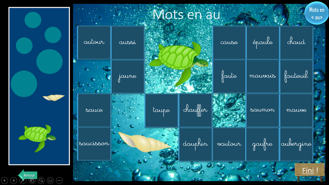 A la découverte des fonds marins