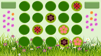 Un tableau de fleurs - memory