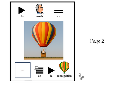 Ensemble de Livres CAA sur le thème des prépositions spatiales