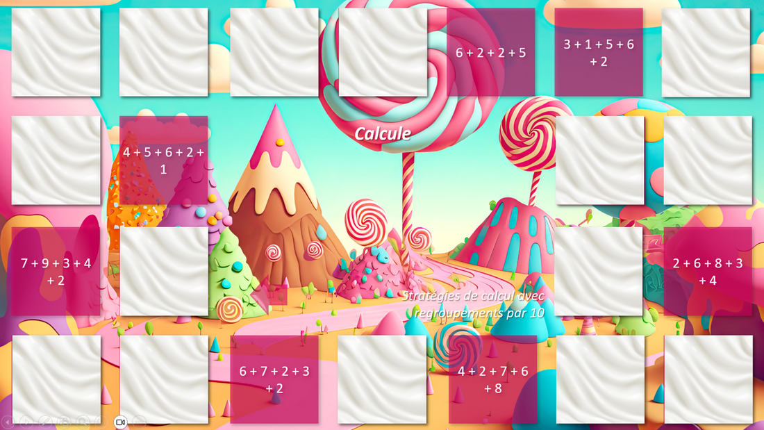 Au pays des bonbons - jeu de l&