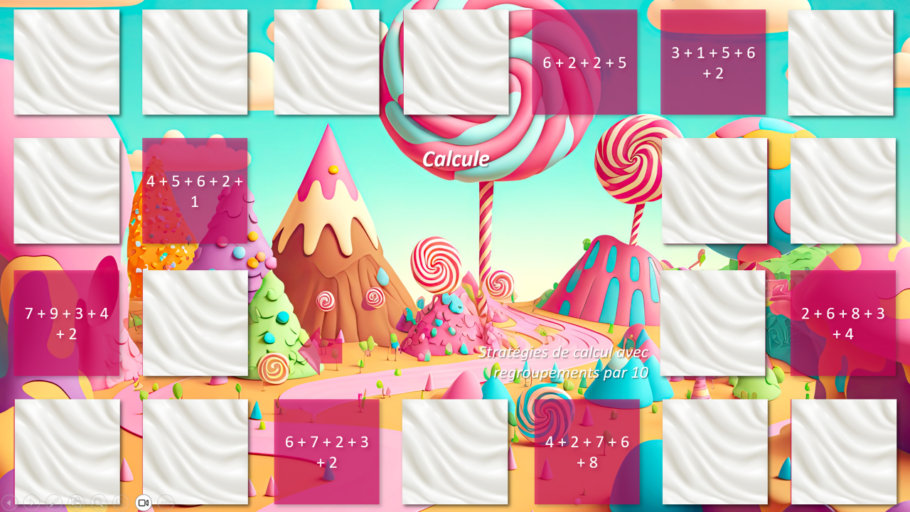 Au pays des bonbons - jeu de l&