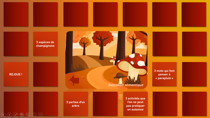 Une balade en forêt - jeu de l&