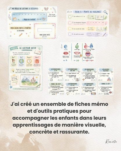Mon kit Mémo (enfants DYS et/ou TDAH)