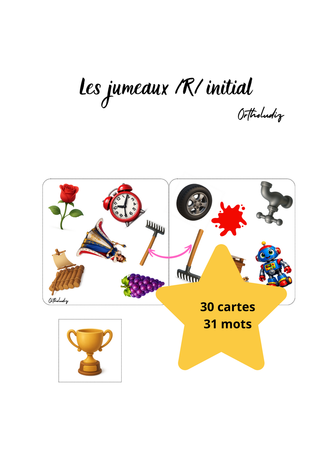 Les jumeaux /R/ initial