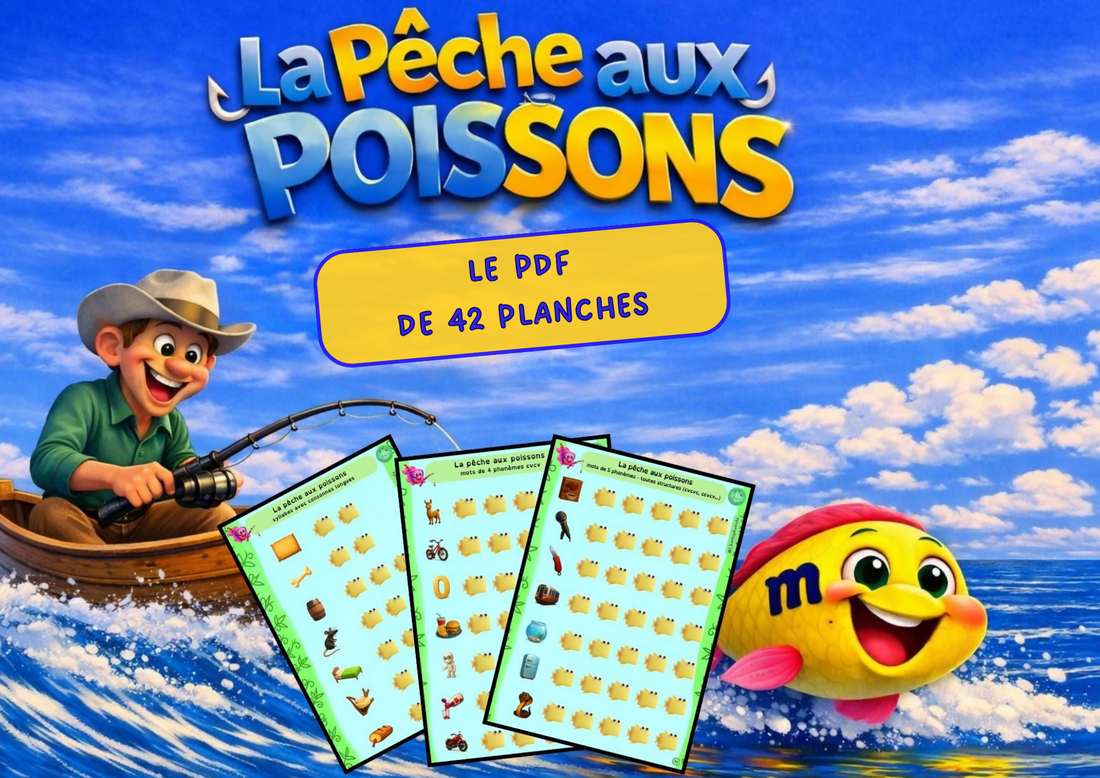 La pêche aux poisSONS - le PDF de 42 planches
