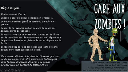 Gare aux zombies !