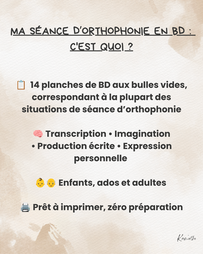 Ma séance d&