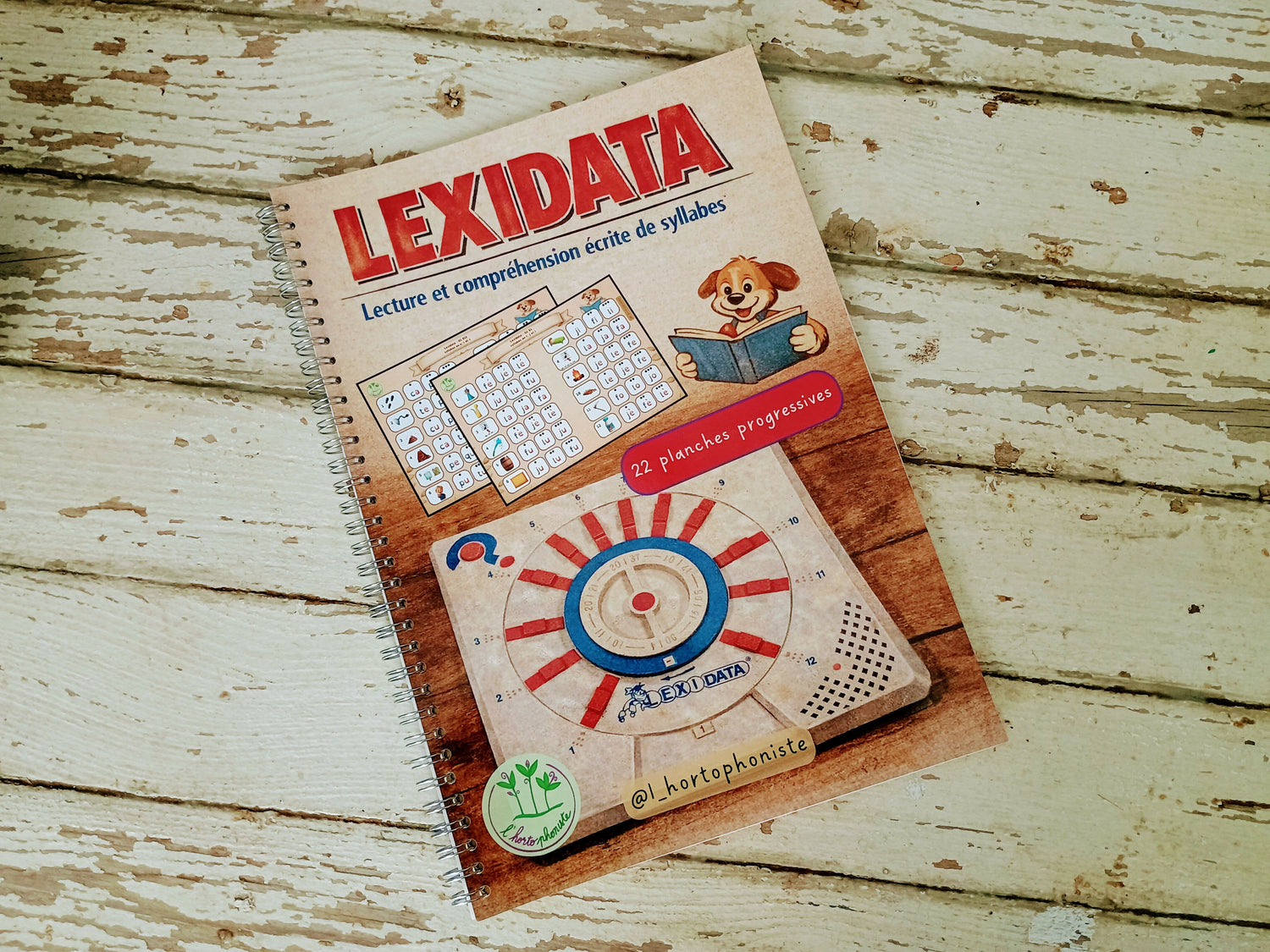 Lexi - wouah wouah – le livret imprimé