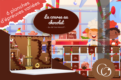 La course au chocolat - jeu de l&