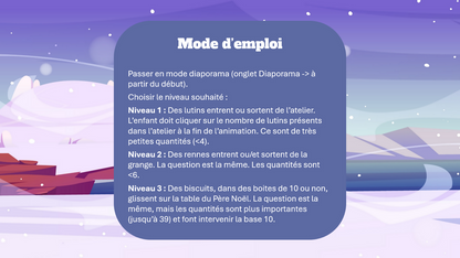 🎅 Allées et venues chez le Père Noël