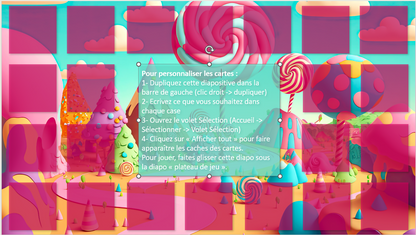 Au pays des bonbons - jeu de l&