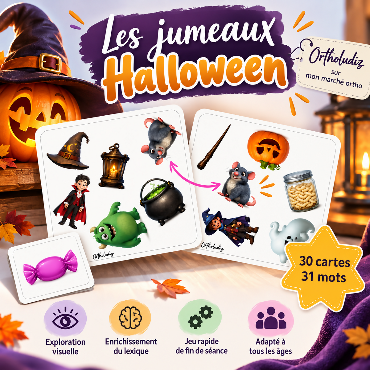 Les jumeaux "Halloween"