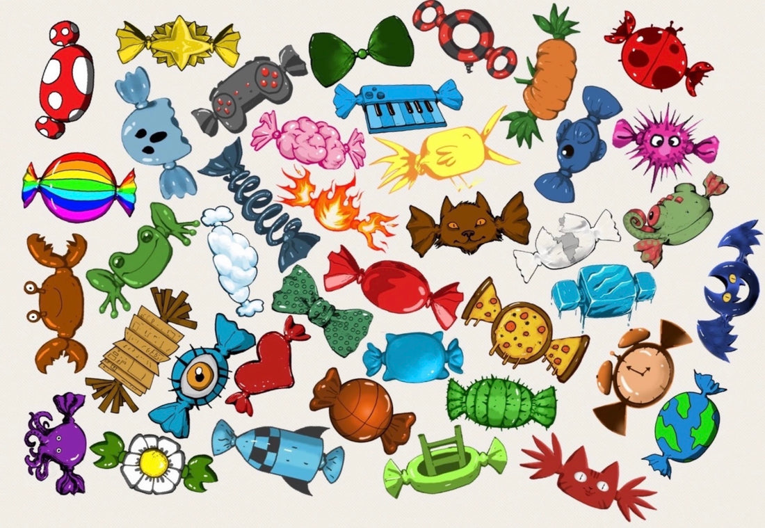 Cherche et Trouve les bonbons
