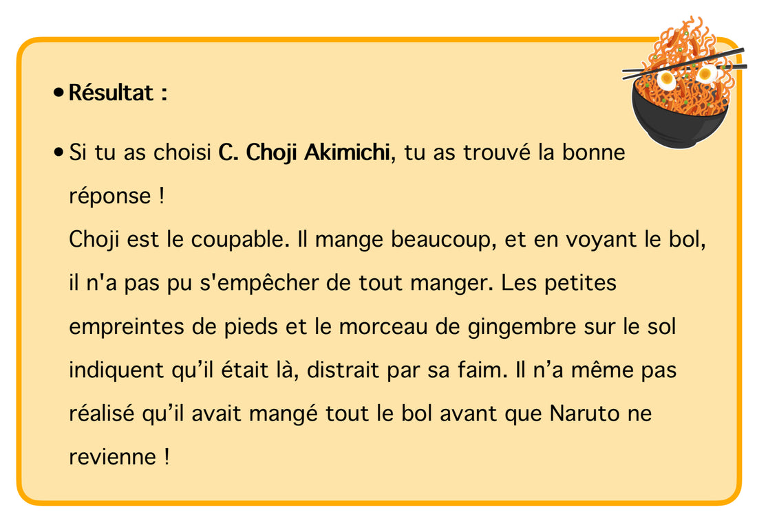 Première enquête de Naruto - Niv. 3 (Lecture de digraphes, trigraphes, graphies contextuelles) + justification des homophones a/à et/est