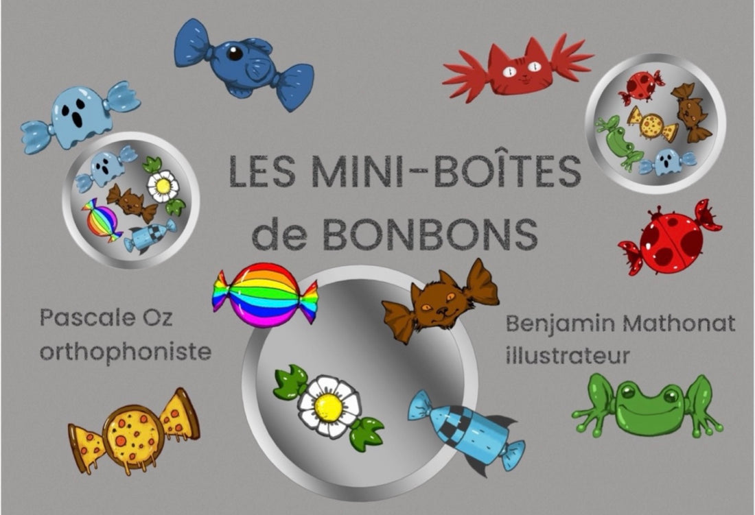 Jeu des Mini Boîtes Bonbons en Boîtes
