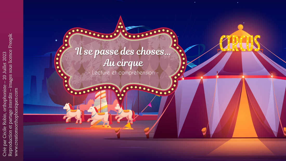 Il se passe des choses au cirque