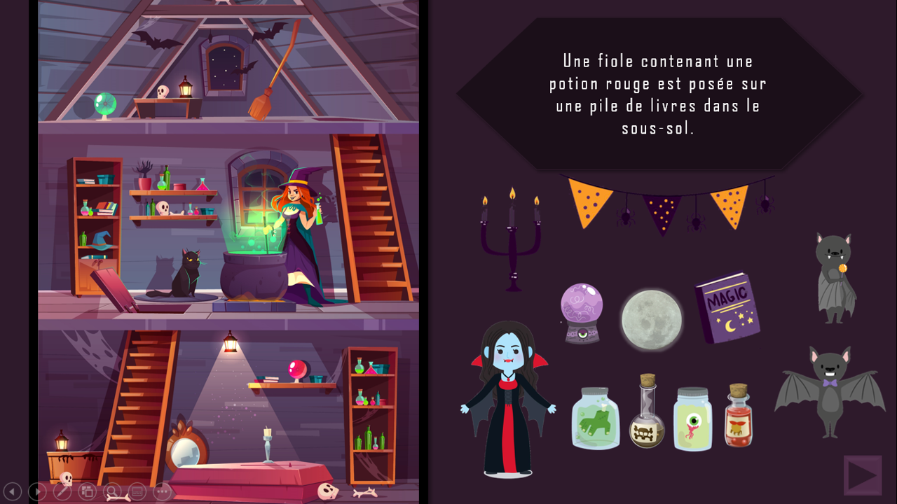 Il se passe des choses chez la sorcière