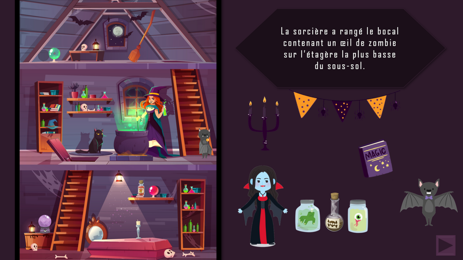 Il se passe des choses chez la sorcière