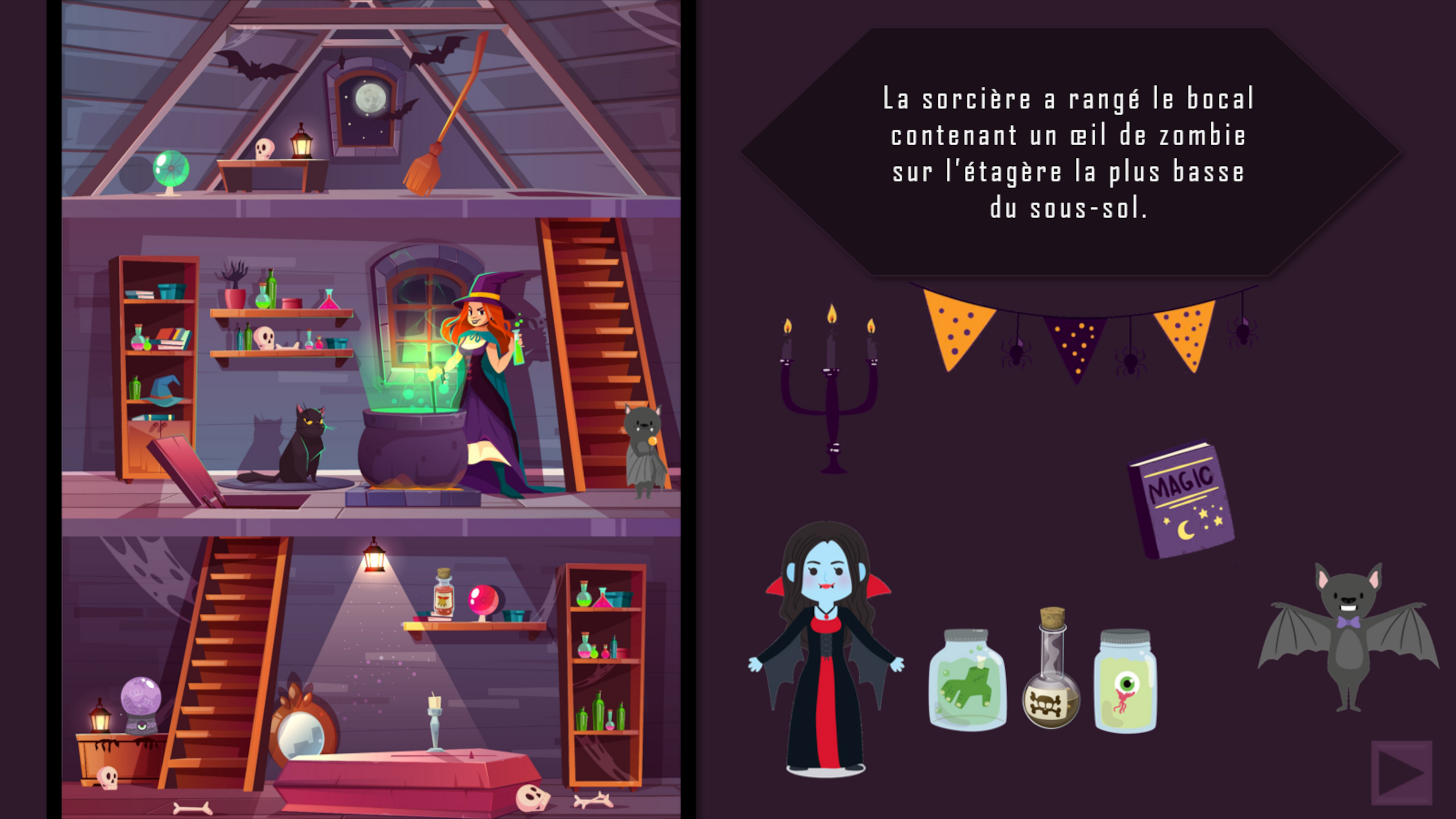Il se passe des choses chez la sorcière