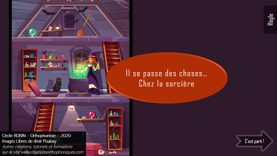 Il se passe des choses chez la sorcière