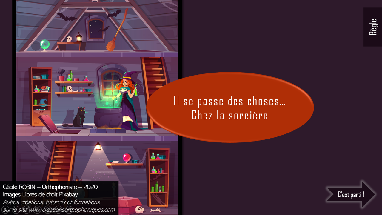 Il se passe des choses chez la sorcière