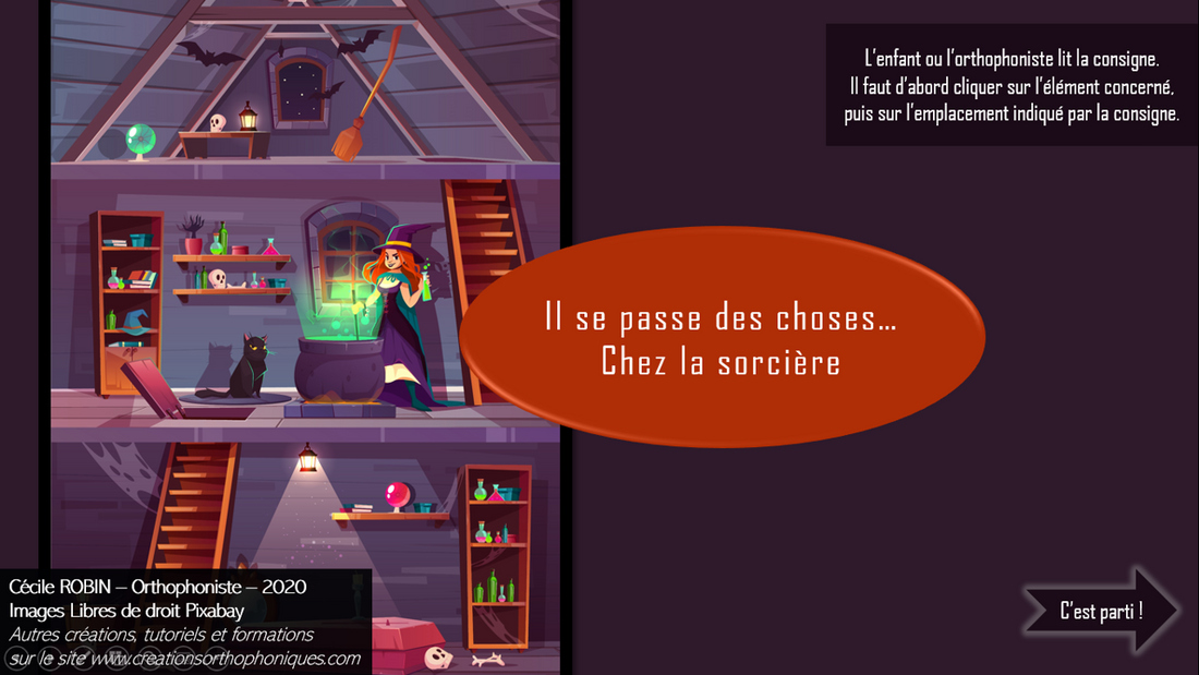Il se passe des choses chez la sorcière