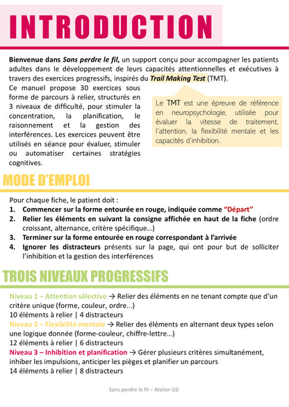 Sans perdre le fil