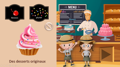 Des Pierres pour le Louvre - extrait gratuit (Fabrique de cupcakes)
