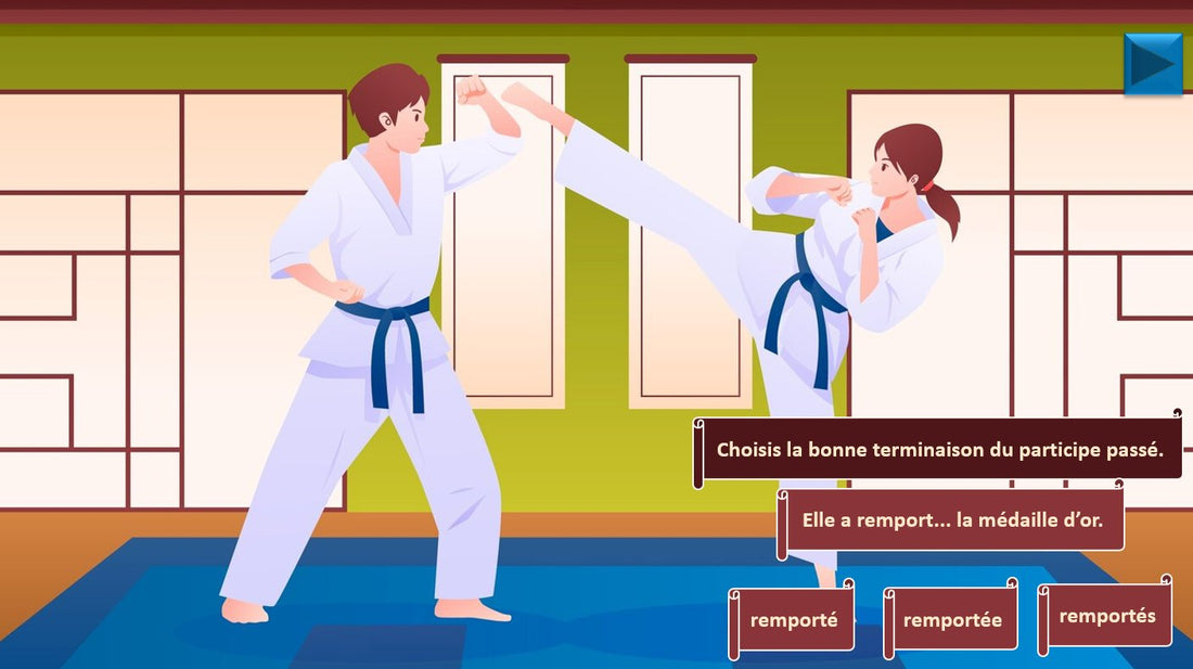 CONJUGAISON - Jeux Olympiques - Partie 2