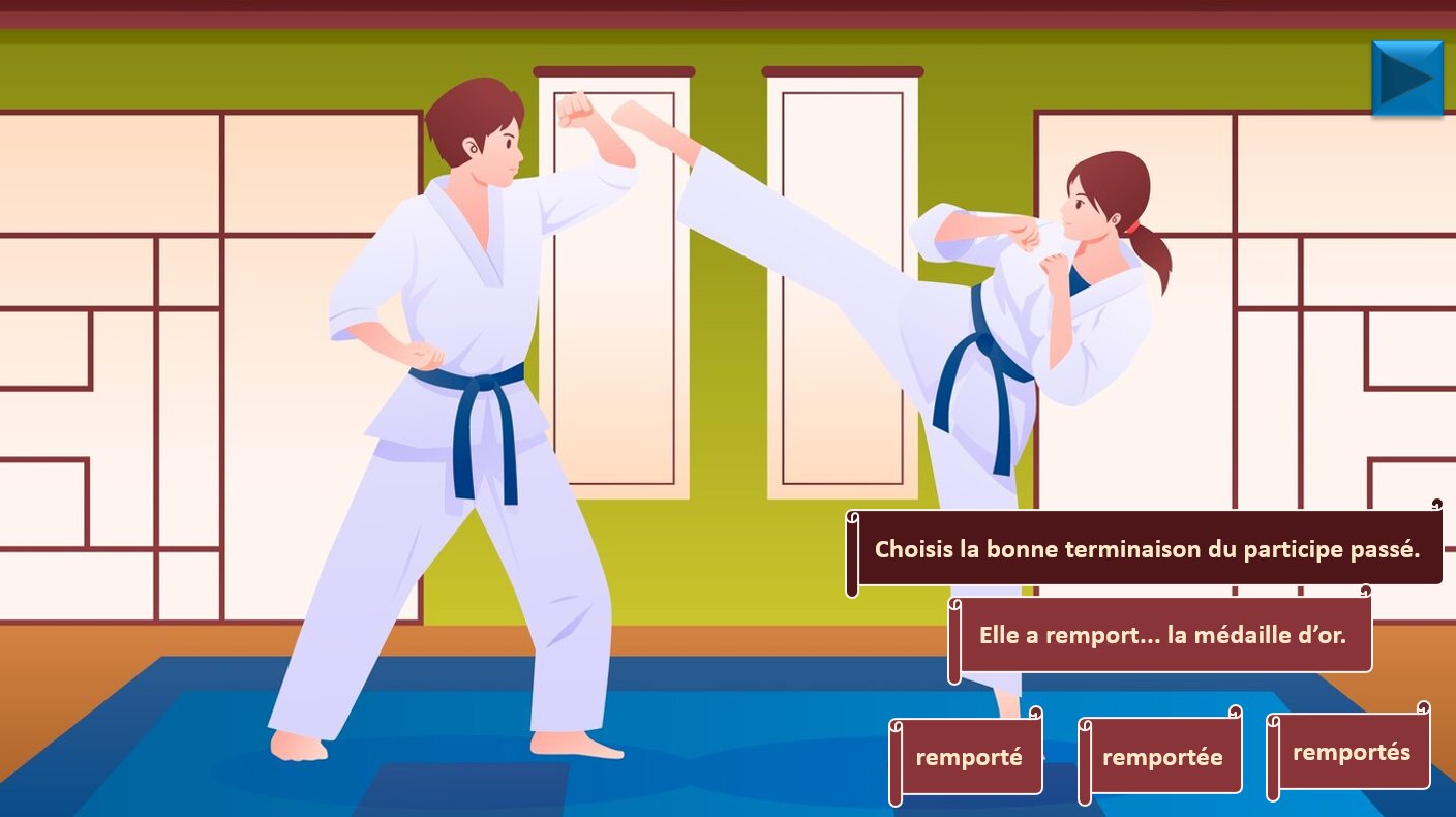 CONJUGAISON - Jeux Olympiques - Partie 2