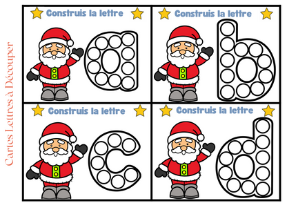 Littératie de Noël, activitées adaptées à la CAA