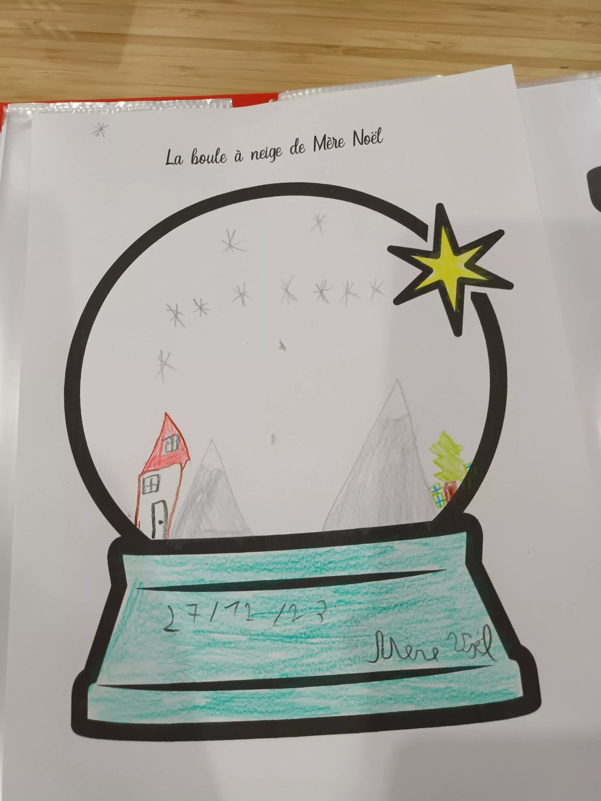 La boule à neige de Mère Noël