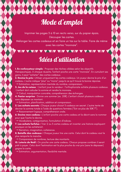🎁 La liste de cadeaux