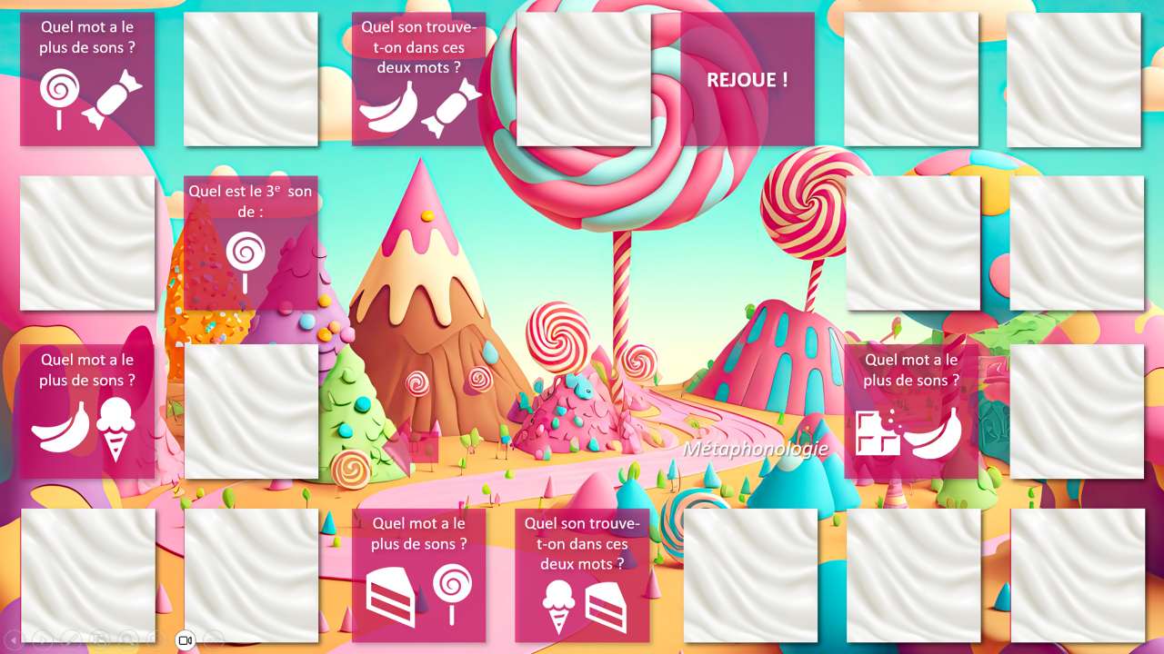 Au pays des bonbons - jeu de l&