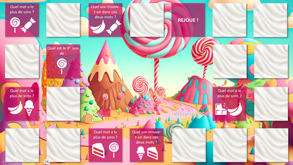 Au pays des bonbons - jeu de l&