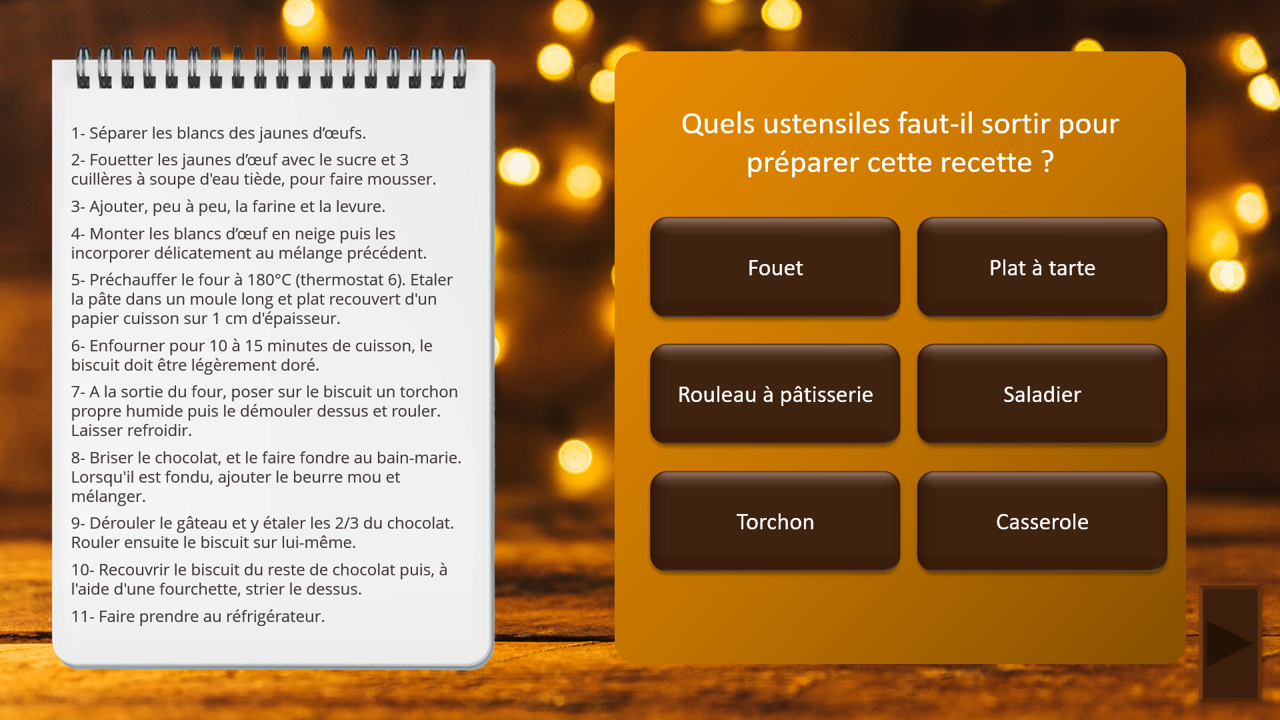 La bûche de Noël