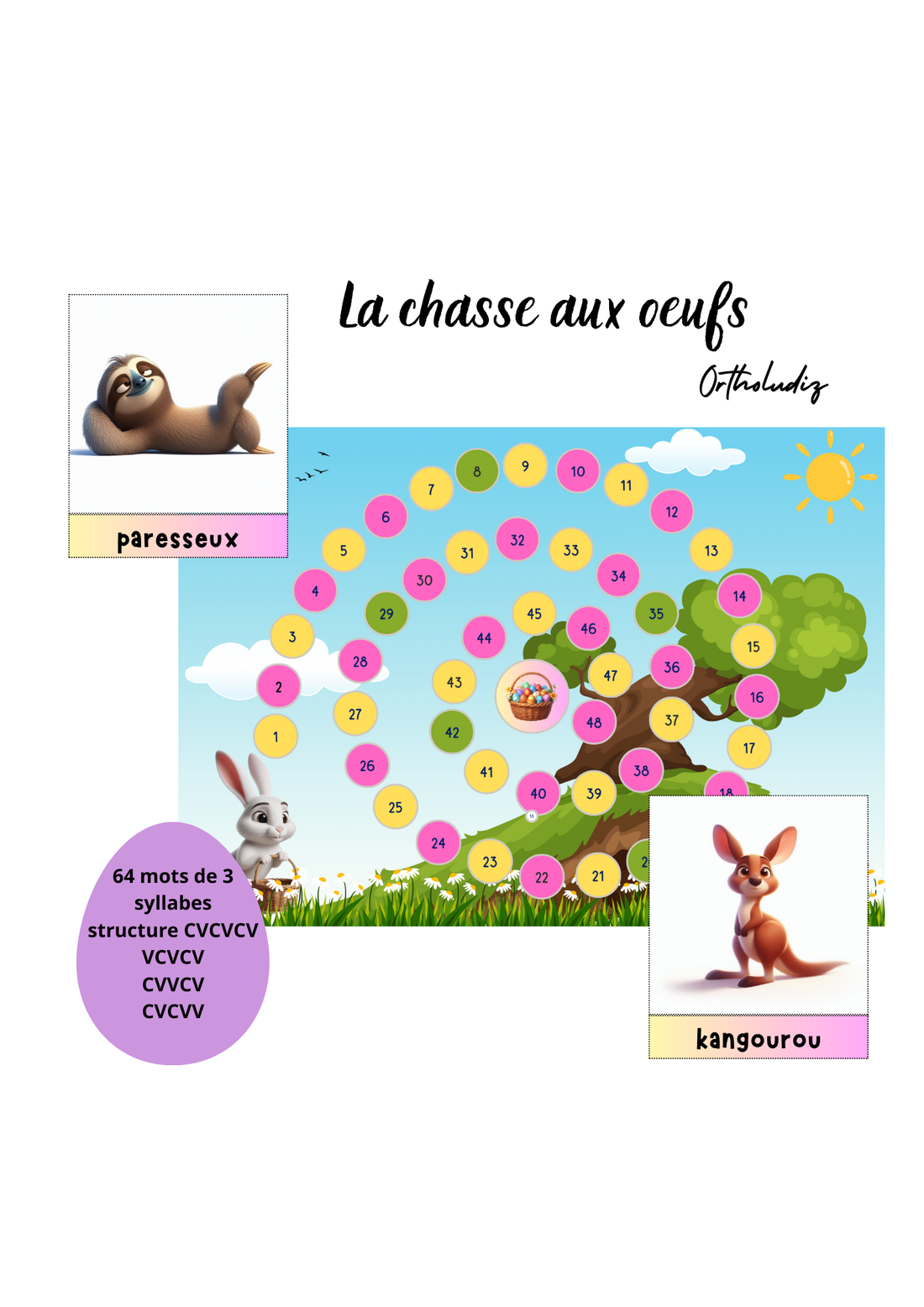 La chasse aux oeufs
