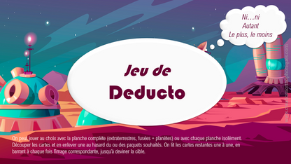 PACK 6 supports Langage oral