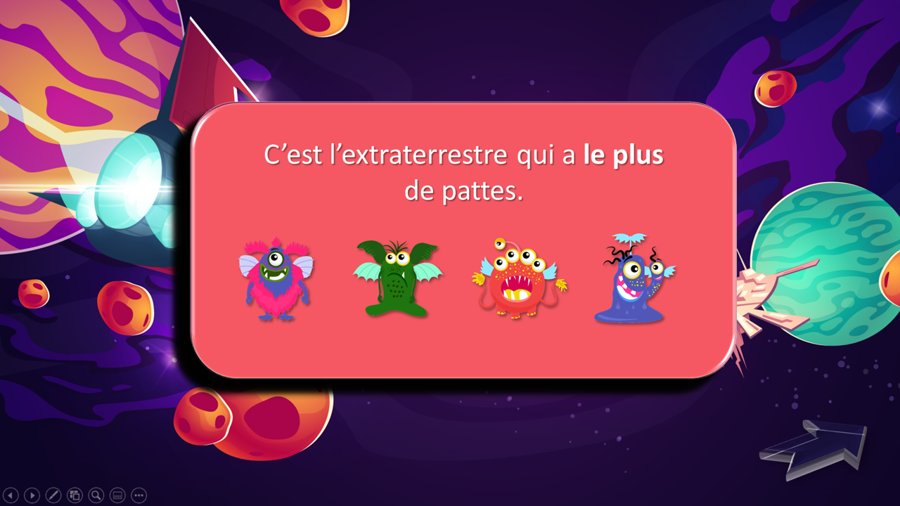 PACK 6 supports Langage oral